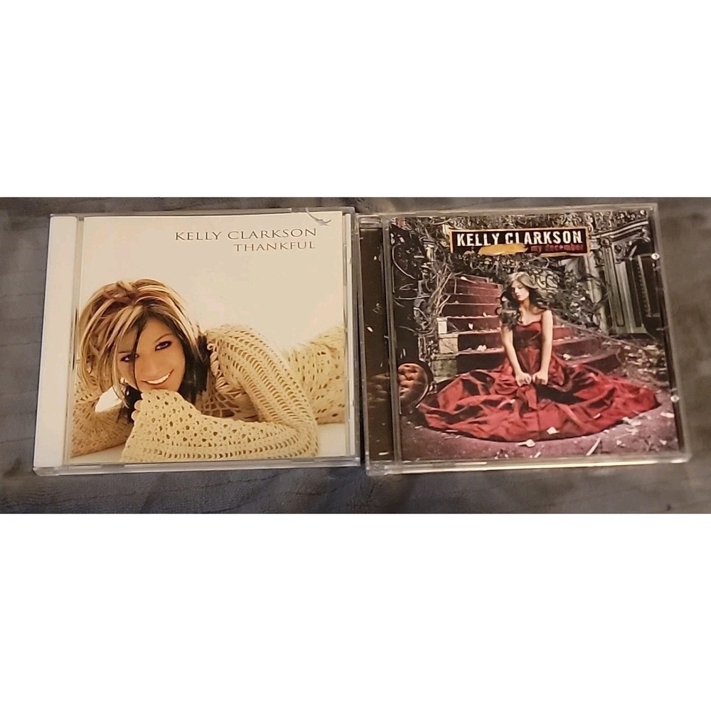 Kelly Clarkson‎ CD Lot  Thankful & My December Albums